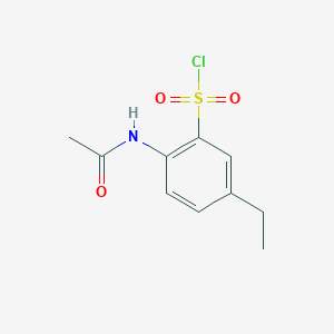 2-Acetamido-5-ethylbenzenesulfonyl ChlorideͼƬ