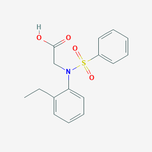 N-(2-Ethylphenyl)-N-(phenylsulfonyl)glycineͼƬ