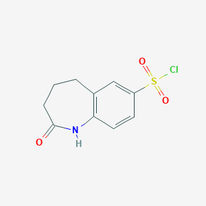 2-oxo-2,3,4,5-tetrahydro-1h-benzo[b]azepine-7-sulfonyl chlorideͼƬ