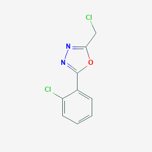 2-(Chloromethyl)-5-(2-chlorophenyl)-1,3,4-oxadiazoleͼƬ