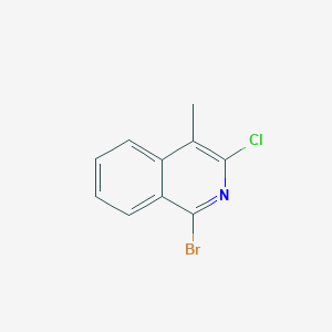 1-bromo-3-chloro-4-methylisoquinolineͼƬ