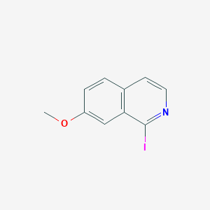 1-Iodo-7-methoxyisoquinolineͼƬ