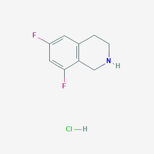 6,8-Difluoro-1,2,3,4-tetrahydroisoquinoline HydrochlorideͼƬ