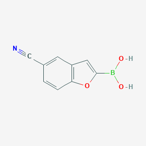 (5-cyano-1-benzofuran-2-yl)boronicacidͼƬ