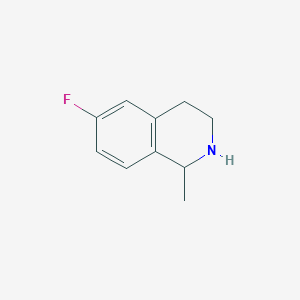 6-fluoro-1-methyl-1,2,3,4-tetrahydroisoquinolineͼƬ