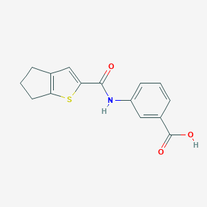 3-{4H,5H,6H-Cyclopenta[b]thiophene-2-amido}benzoic AcidͼƬ