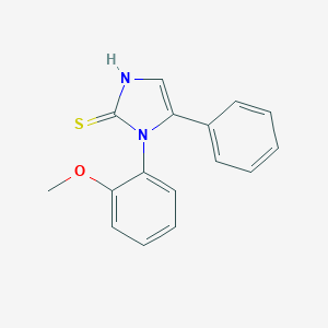 1-(2-Methoxyphenyl)-5-phenyl-1H-imidazole-2-thiolͼƬ