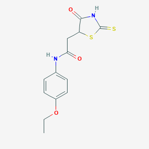 N-(4-Ethoxyphenyl)-2-(2-mercapto-4-oxo-4,5-dihydro-1,3-thiazol-5-yl)acetamideͼƬ