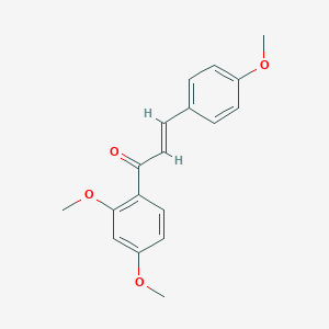 (E)-1-(2,4-dimethoxyphenyl)-3-(4-methoxyphenyl)prop-2-en-1-oneͼƬ