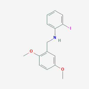 N-[(2,5-Dimethoxyphenyl)methyl]-2-iodoanilineͼƬ