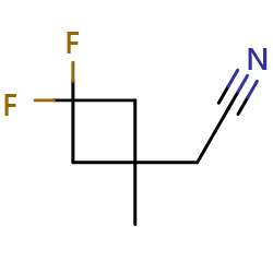 2-(3,3-difluoro-1-methylcyclobutyl)acetonitrileͼƬ