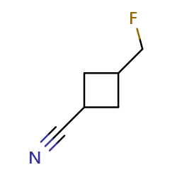 3-(fluoromethyl)cyclobutane-1-carbonitrileͼƬ