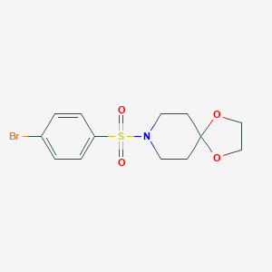 8-((4-Bromophenyl)sulfonyl)-1,4-dioxa-8-azaspiro[4,5]decaneͼƬ