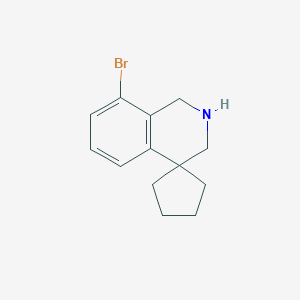 8'-Bromo-2',3'-dihydro-1'h-spiro[cyclopentane-1,4'-isoquinoline]ͼƬ