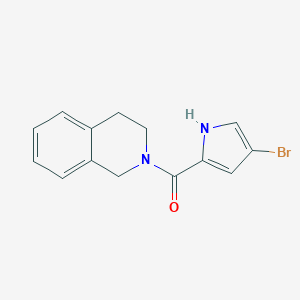 2-(4-Bromo-1H-pyrrole-2-carbonyl)-1,2,3,4-tetrahydroisoquinolineͼƬ