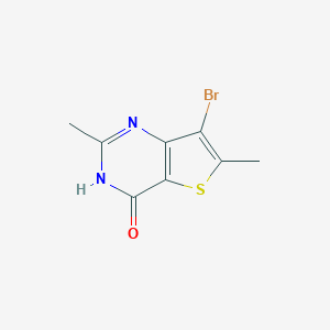 7-bromo-2,6-dimethylthieno[3,2-d]pyrimidin-4(3H)-oneͼƬ