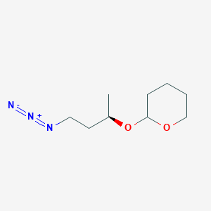 2-{[(2R)-4-azidobutan-2-yl]oxy}oxaneͼƬ