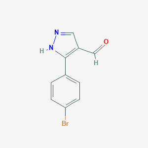 3-(4-Bromophenyl)-1H-pyrazole-4-carbaldehydeͼƬ