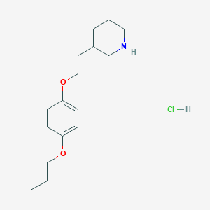 4-[2-(3-Piperidinyl)ethoxy]phenyl propyl etherhydrochlorideͼƬ