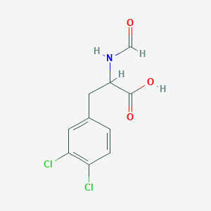 3-(3,4-Dichlorophenyl)-2-formamidopropanoic AcidͼƬ