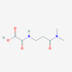 {[2-(dimethylcarbamoyl)ethyl]carbamoyl}formic acidͼƬ