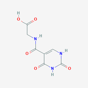 2-[(2,4-dioxo-1,2,3,4-tetrahydropyrimidin-5-yl)formamido]acetic AcidͼƬ