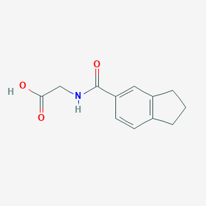 2-(2,3-Dihydro-1H-inden-5-ylformamido)acetic AcidͼƬ