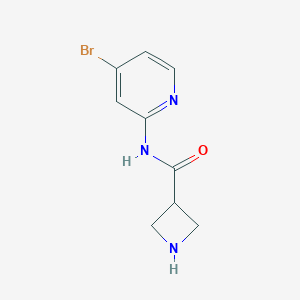 N-(4-Bromopyridin-2-yl)azetidine-3-carboxamideͼƬ