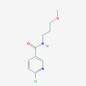 6-Chloro-N-(3-methoxypropyl)nicotinamideͼƬ