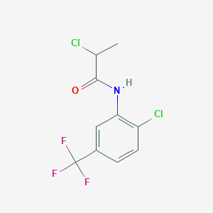 2-Chloro-N-[2-chloro-5-(trifluoromethyl)phenyl]-propanamideͼƬ