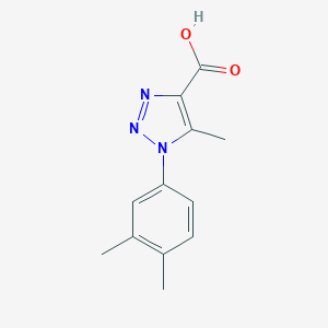 1-(3,4-Dimethylphenyl)-5-methyl-1H-1,2,3-triazole-4-carboxylic AcidͼƬ