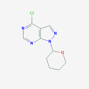 4-chloro-1-(oxan-2-yl)-1H-pyrazolo[3,4-d]pyrimidineͼƬ