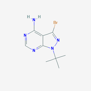 3-bromo-1-tert-butyl-1H-pyrazolo[3,4-d]pyrimidin-4-amineͼƬ