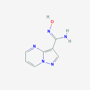 N'-hydroxypyrazolo[1,5-a]pyrimidine-3-carboximidamideͼƬ