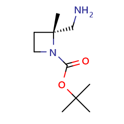 tert-butyl(2R)-2-(aminomethyl)-2-methylazetidine-1-carboxylateͼƬ