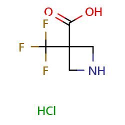 3-(trifluoromethyl)azetidine-3-carboxylicacidhydrochlorideͼƬ