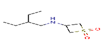 3-[(2-ethylbutyl)amino]-1?-thietane-1,1-dioneͼƬ