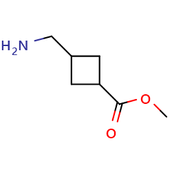 methyl3-(aminomethyl)cyclobutane-1-carboxylateͼƬ