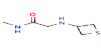 N-methyl-2-[(thietan-3-yl)amino]acetamideͼƬ