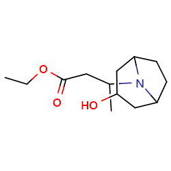 ethyl3-{3-hydroxy-8-azabicyclo[3,2,1]octan-8-yl}butanoateͼƬ