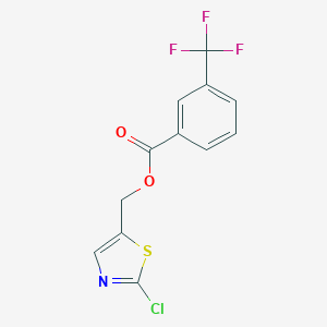 (2-Chloro-1,3-thiazol-5-yl)methyl 3-(trifluoromethyl)benzenecarboxylateͼƬ