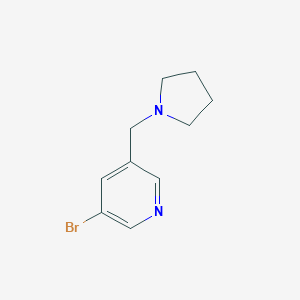 3-Bromo-5-(pyrrolidin-1-ylmethyl)pyridineͼƬ