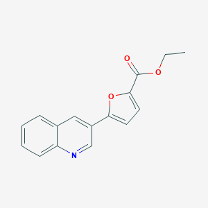 Ethyl 5-(3-quinolyl)-2-furoateͼƬ