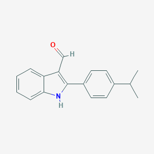 2-(4-Isopropylphenyl)-1h-indole-3-carbaldehydeͼƬ