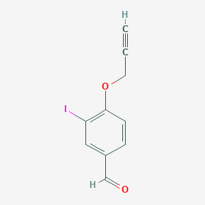 3-Iodo-4-(prop-2-yn-1-yloxy)benzaldehydeͼƬ