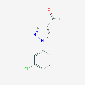 1-(3-chlorophenyl)-1H-pyrazole-4-carbaldehydeͼƬ