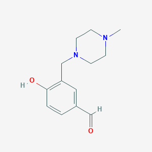 4-Hydroxy-3-(4-methyl-piperazin-1-Ylmethyl)-benzaldehydeͼƬ