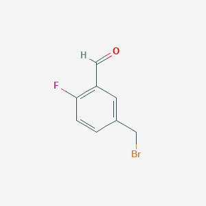 5-(Bromomethyl)-2-fluorobenzaldehydeͼƬ