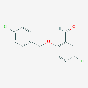 5-Chloro-2-[(4-chlorobenzyl)oxy]benzaldehydeͼƬ