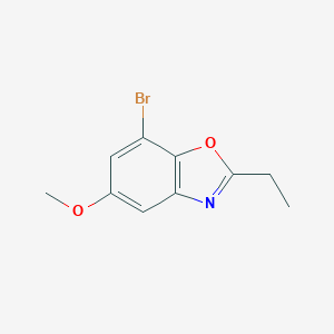 7-Bromo-2-ethyl-1,3-benzoxazol-5-yl methyl etherͼƬ